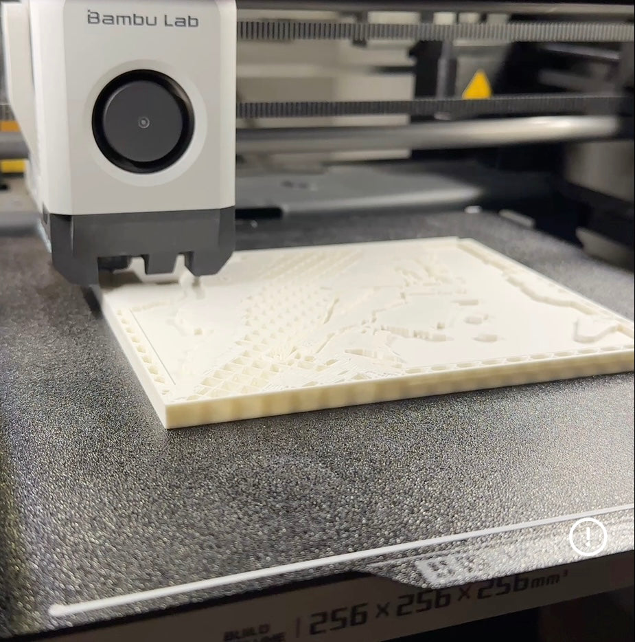 The printer, and your hands